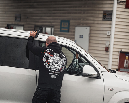 Bluza na zamek z kapturem BANG BANG