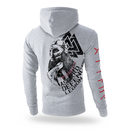 BLUZA NA ZAMEK Z KAPTUREM ASGARD DEFENCE LEGION