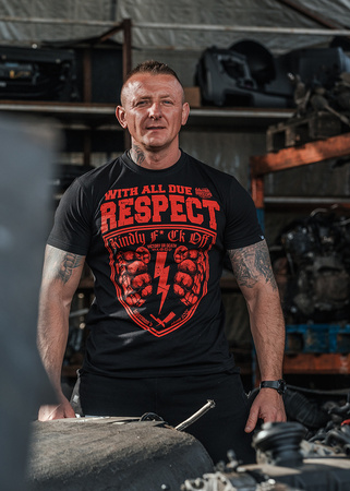 Bluza kangurka With All Due Respect