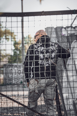 Bluza z kapturem na zamek MAD AS HELL