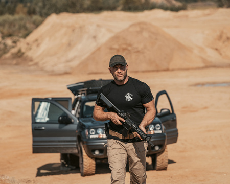 Bluza klasyczna z zamkiem Arms Dealer