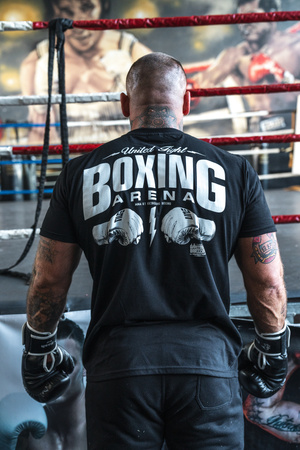 Bluza z kapturem na zamek BOXING ARENA