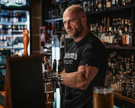 Bluza kangurka Dobermans Gothic