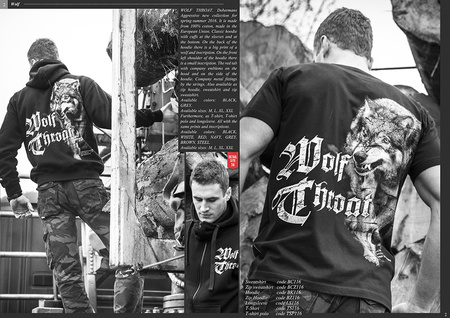 BLUZA Z KAPTUREM WOLF THROAT