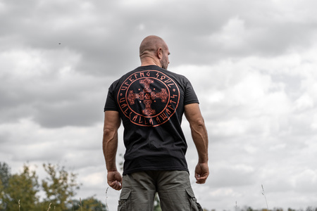 Bluza z kapturem na zamek THORS CROSS