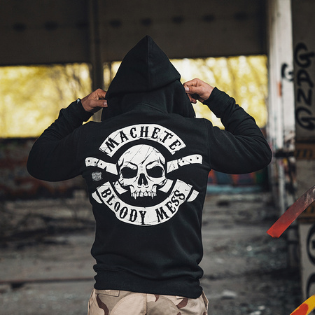 Bluza na zamek z kapturem MACHETE