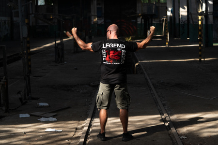 Bluza z kapturem na zamek The Legend Boss