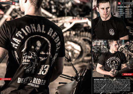 BLUZA CLASSIC Z ZAMKIEM NATIONAL REBEL D.R 