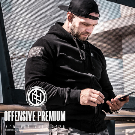 BLUZA Z KAPTUREM DOBERMAN’S AGGRESSIVE