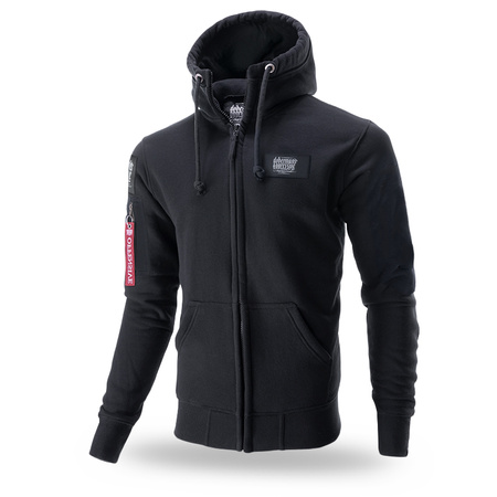 Bluza z kapturem zapinana na zamek Dobermans Classic Logo